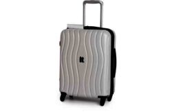 IT Luggage Waves Small 4 Wheel Suitcase - Cream